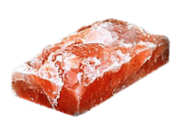 Соляной кирпич с необработанной стороной 20х10х5 натуральный (гималайская соль)